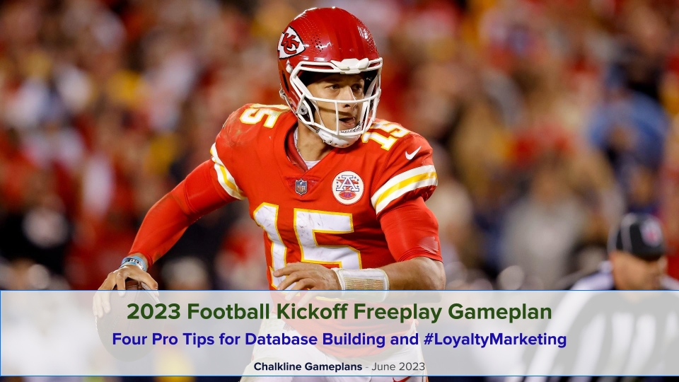 2023 Football Kickoff - Freeplay Gameplan by Chalkline - Cover